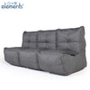 Mod 3 Movie Couch - Titanium Weave (Indoor/Outdoor)